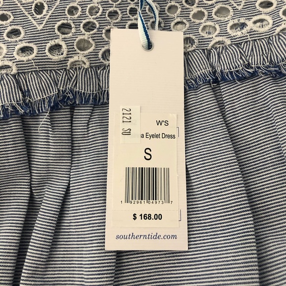 Southern Tide Katrina Eyelet Dress Small NWT - Picture 6 of 8